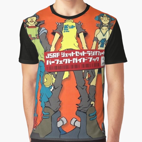 Vista previa del artículo con la obra «Jet Set Radio Game Action desarrollado por Smilebit controla una banda de jóvenes que usan patines en línea para caminar Jet Set Radio Gift para Navidad», diseñado y vendido por JetSetRadioTery.