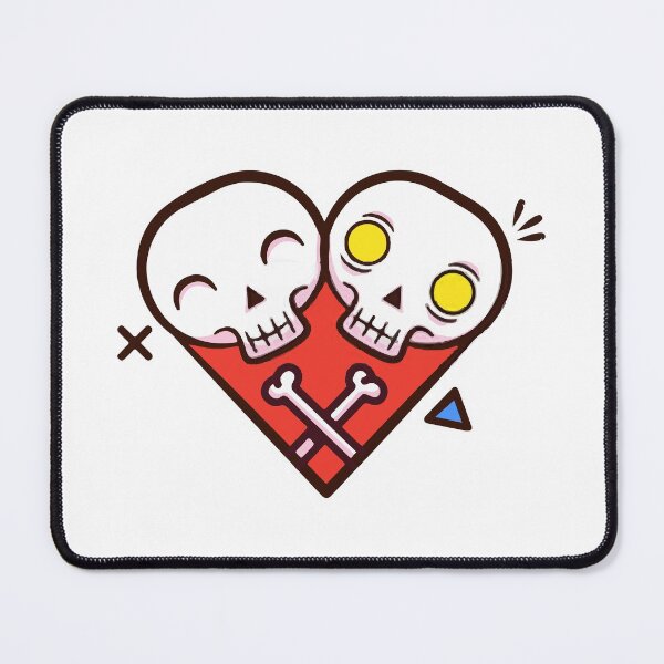 Item preview, Funny Skeleton Heart Couple Love designed and sold by mouad naouiri.
