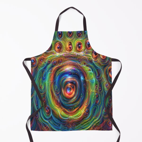 Item preview,  rainbow spiral psychedelic energy pattern designed and sold by BelAnnGrey.