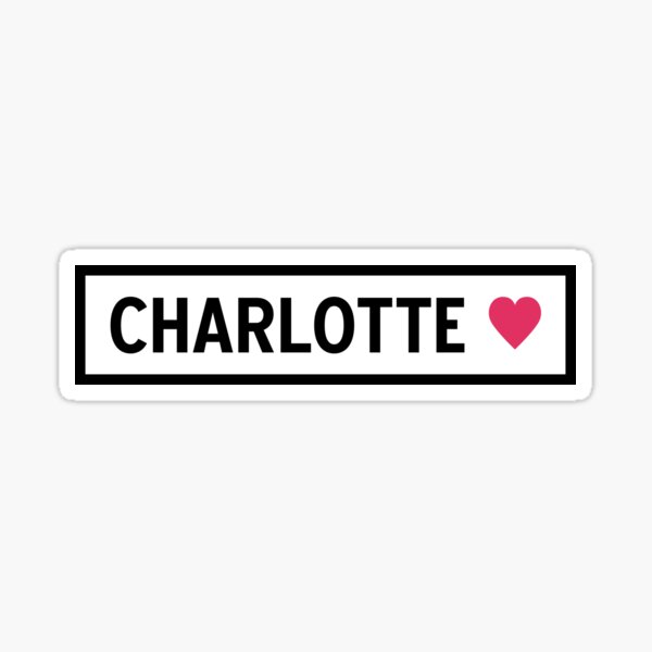 Charlotte Sticker