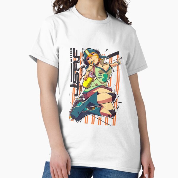 Vista previa del artículo con la obra «Juego de acción Jet Set Radio desarrollado por Smilebit que controla a una pandilla de jóvenes que usan patines en línea para caminar. Regalos Gum Jsrf para fanáticos», diseñado y vendido por JetSetRadioTery.