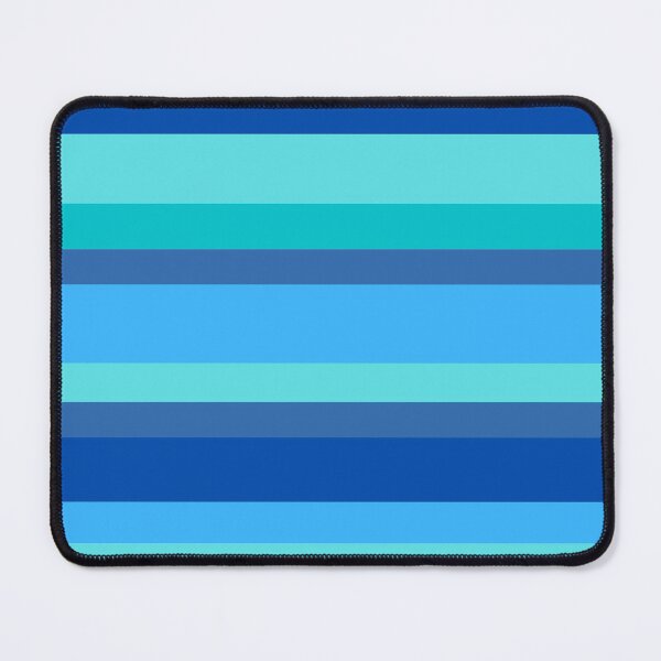 Item preview, Blue Ocean Sky Color Lines Pattern designed and sold by Nickadon.