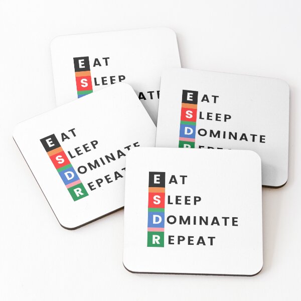 Item preview, Eat Sleep Dominate Repeat designed and sold by MoEndomey.