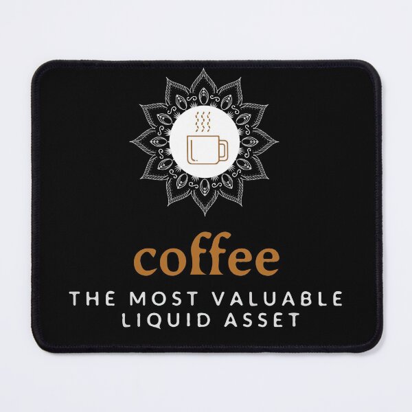 Item preview, Accounting Coffee Liquid Assets Jokes designed and sold by mouad naouiri.