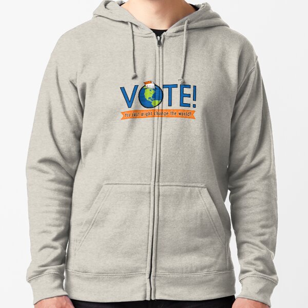 VOTE! Zipped Hoodie