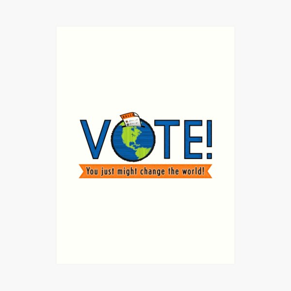 VOTE! Art Print