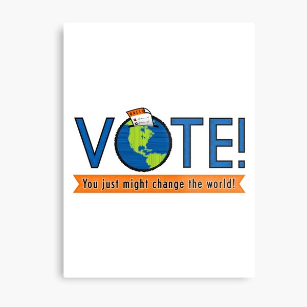 VOTE! Metal Print