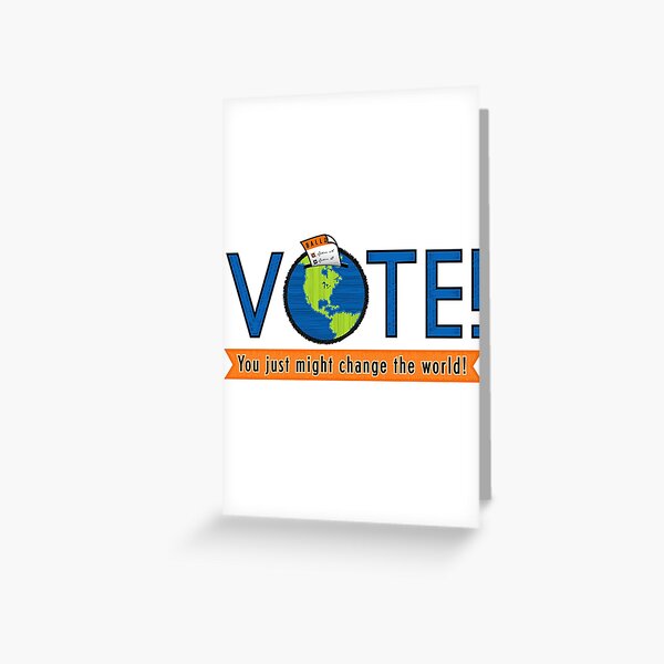 VOTE! Greeting Card