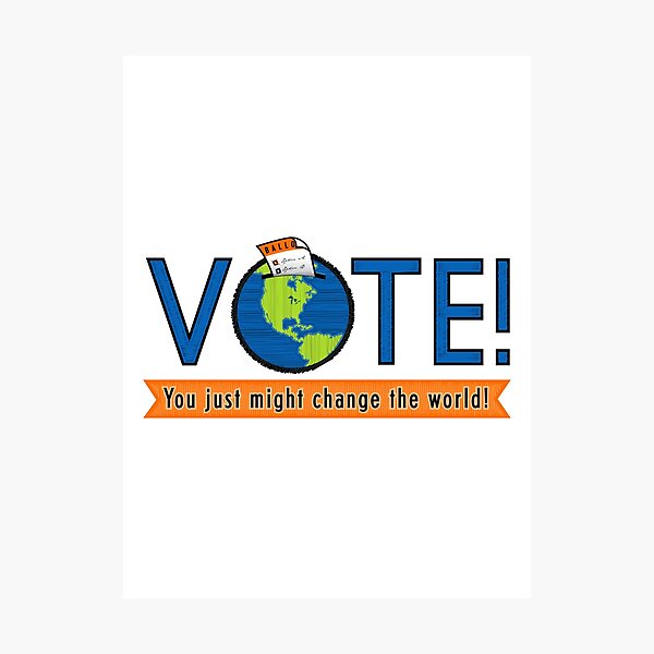 VOTE! Photographic Print