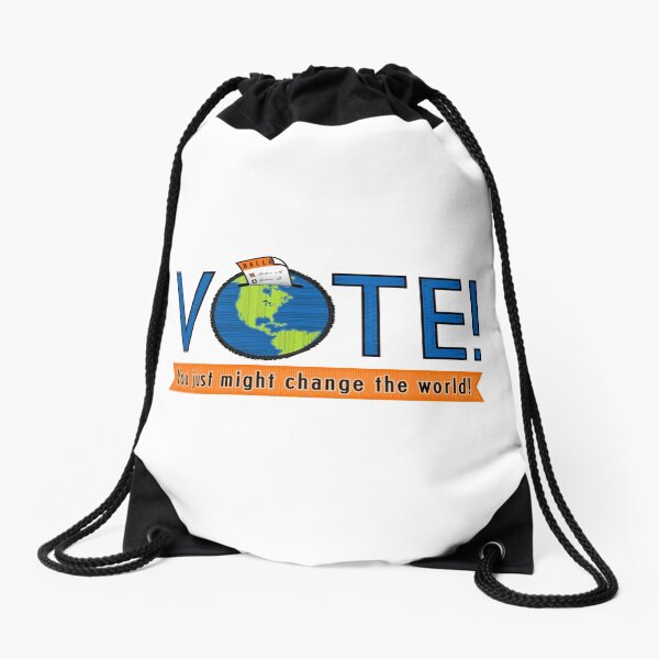 VOTE! Drawstring Bag