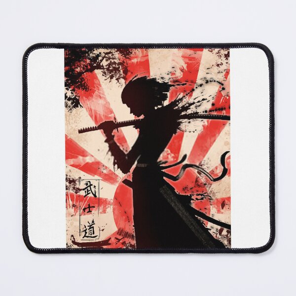Item preview, Samurai Girl With Katana designed and sold by mouad naouiri.