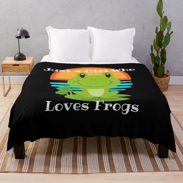 Item preview, Just a Girl Who Loves Frogs designed and sold by Peter Stawicki.