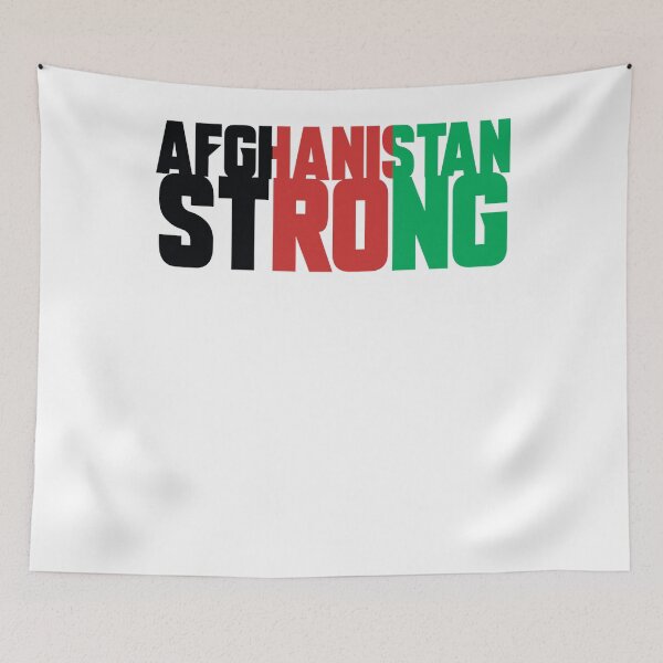 Item preview, AFGHANISTAN STRONG NO TALIBAN peace  Essential T-Shirt designed and sold by FrewinMason.