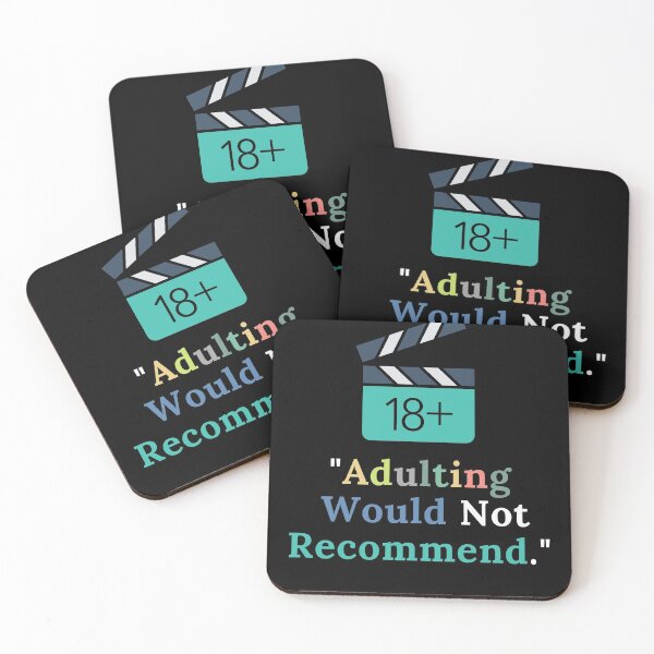 Item preview, Adulting Would Not Recommend designed and sold by smile20001.
