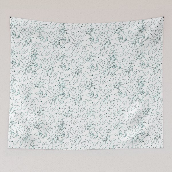Item preview, Green Leaves Pattern designed and sold by Nickadon.