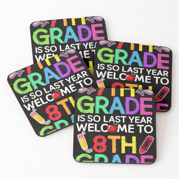 Item preview, 7th Grade Is So Last Year Welcome 8th Grade Back to School T-Shirt designed and sold by brewerpowers.