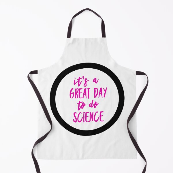 Item preview, It’s a great day to do science in pink and white font on white background designed and sold by UncleStuScience.