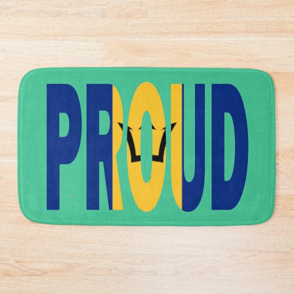 Item preview, Barbados Flag Designed in The Word Proud - Bajan - Soca Mode designed and sold by Soca-Mode.