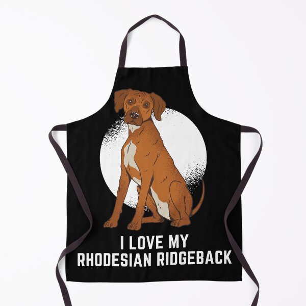 Item preview, I Love My Rhodesian Ridgeback designed and sold by NiftyTees.