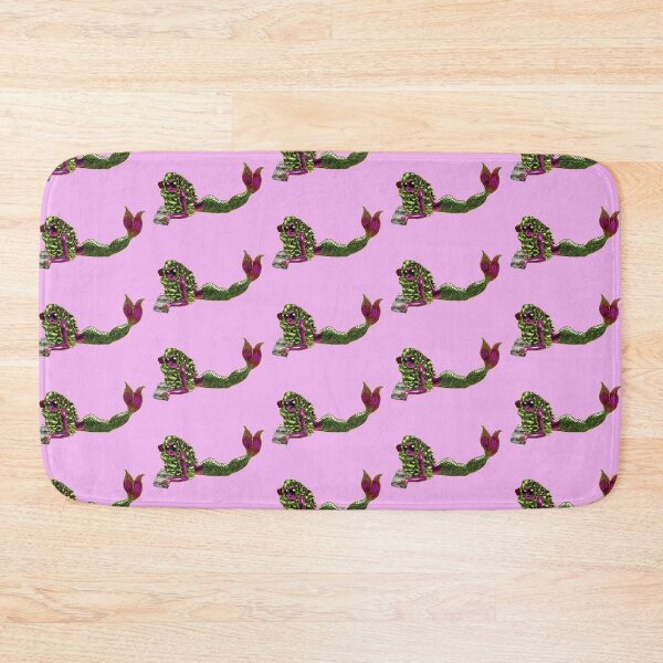 Item preview, Rose-Pink Mermaid designed and sold by Brooksie Fontaine.
