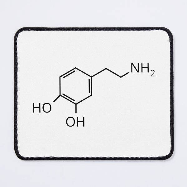 Item preview, Dopamine - Neurotransmitter, Mental Health, Psychology, Happiness, Brain, Neuron designed and sold by jadedscientist.