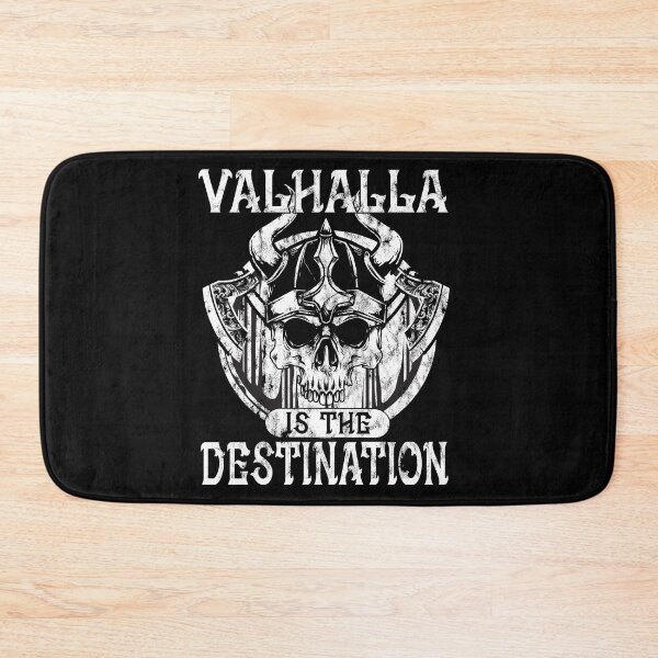 Item preview, Valhalla Is The Destination Viking Nordic designed and sold by Zuepfelmuetzen.