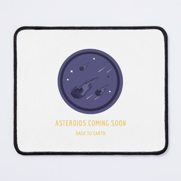 Artikelvorschau, "Asteroids Coming Soon" T-Shirt entworfen und verkauft von Breeze-Tees.