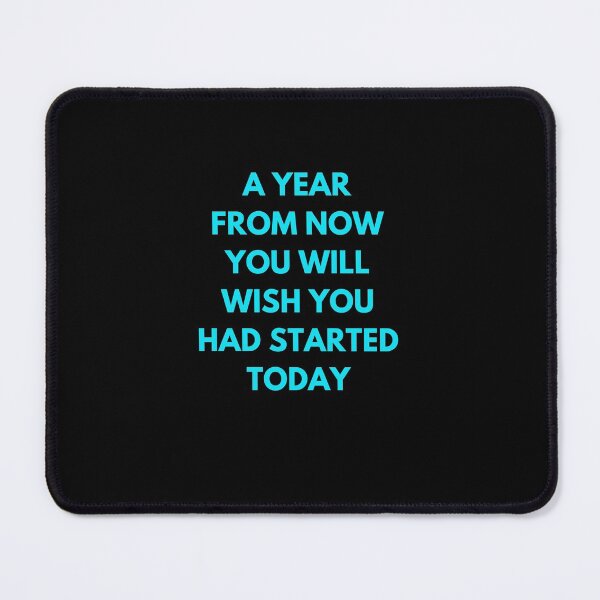 Item preview, A YEAR FROM NOW designed and sold by Inspirationmotivation.