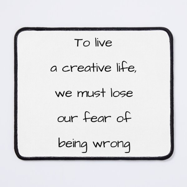 Item preview, To live a creative life designed and sold by Inspirationmotivation.