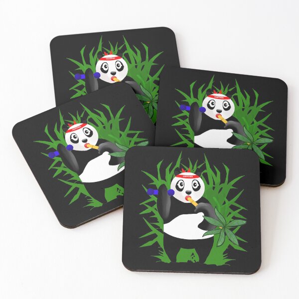 Item preview,  Panda working out designed and sold by BeccaKenDesigns.