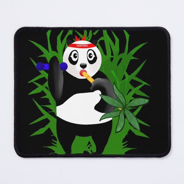 Item preview, Panda working out designed and sold by BeccaKenDesigns.