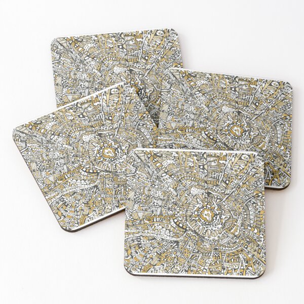 Item preview, Abstract Gold Palooza designed and sold by argodzines.