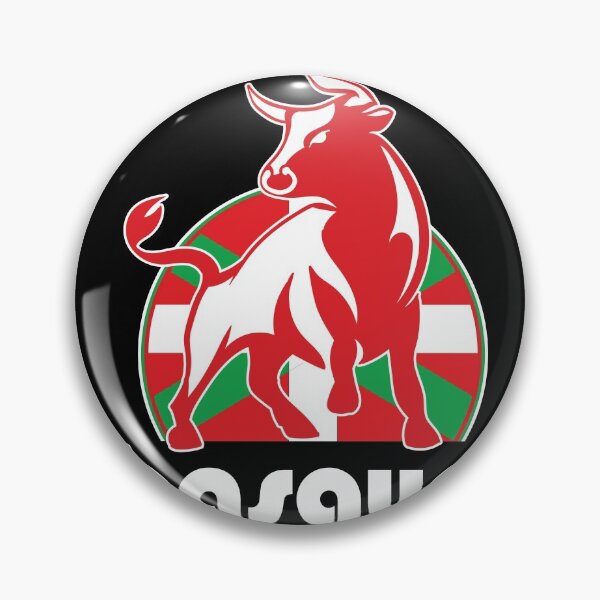 Item preview, Aatxe - The Basque Bull - Basque print Basque Pride product designed and sold by Mr. Monocle.