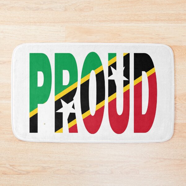 Item preview, St kitts & Nevis Flag Designed in The Word Proud - Soca Mode designed and sold by Soca-Mode.