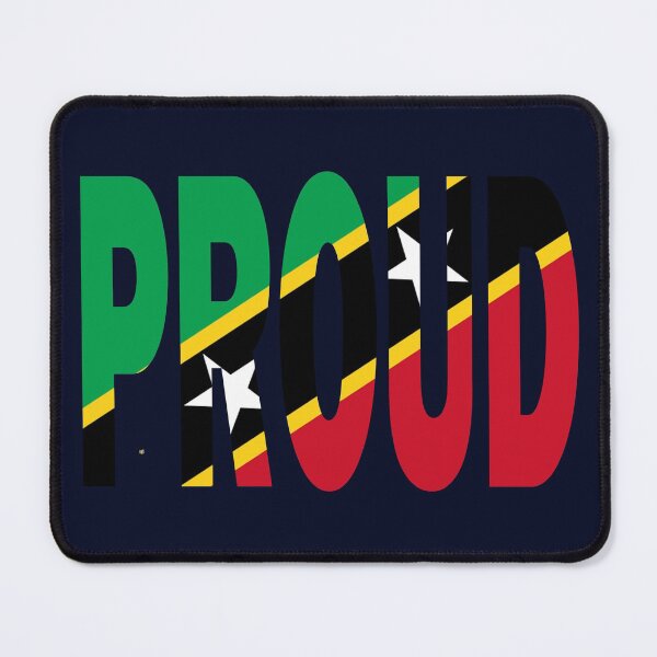 Item preview, St kitts & Nevis Flag Designed in The Word Proud - Soca Mode designed and sold by Soca-Mode.