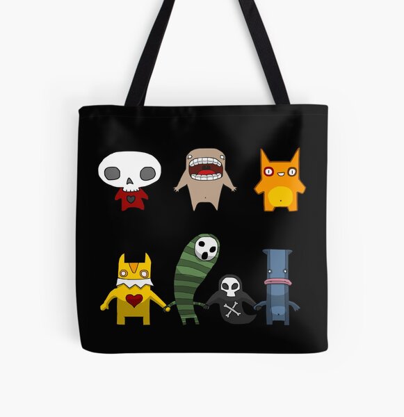 Monster Menagerie All Over Print Tote Bag