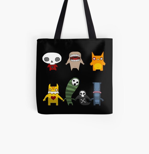 Monster Menagerie All Over Print Tote Bag