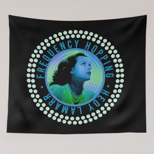 Item preview, Frequency Hopping Blues designed and sold by honeyblack.