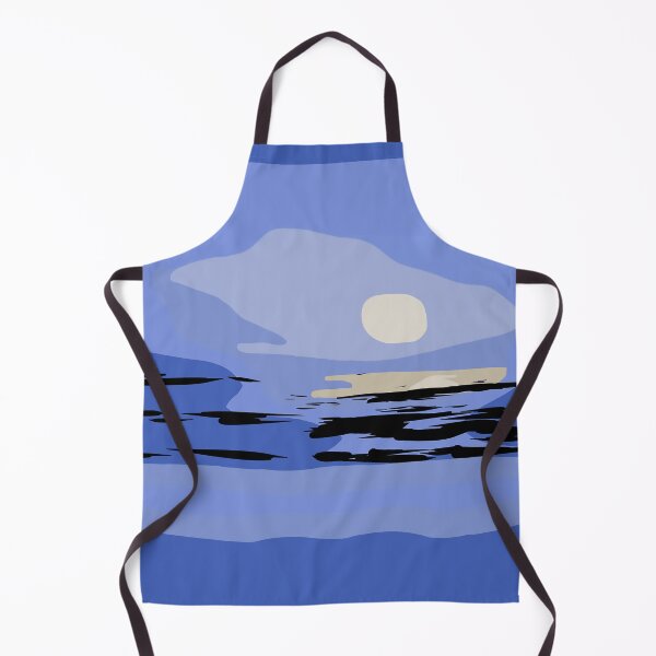 Item preview, Abstract Coastal Moon Setting designed and sold by KirtTisdale.