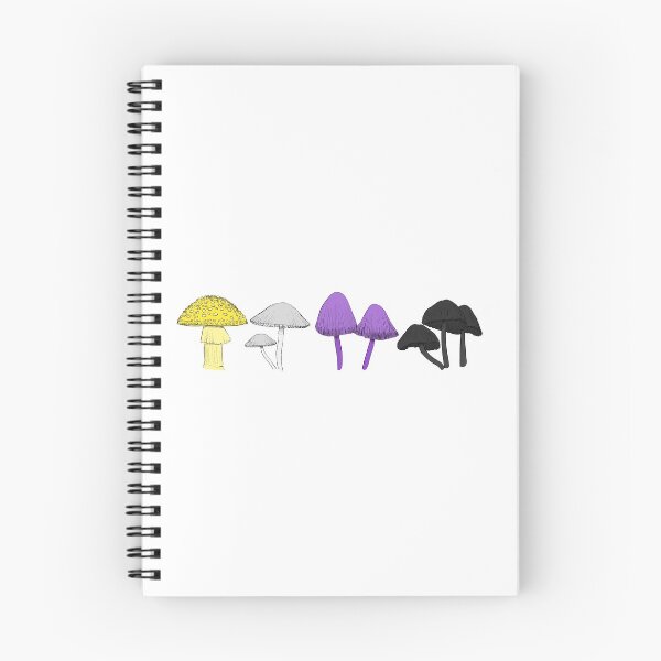Item preview, Non-binary Mushrooms designed and sold by FrostedDesigns.