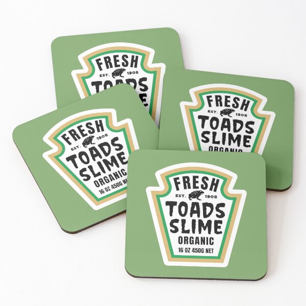 Item preview, Fresh Organic Toad Slime | Halloween Food Label Costume designed and sold by GravitiTees.