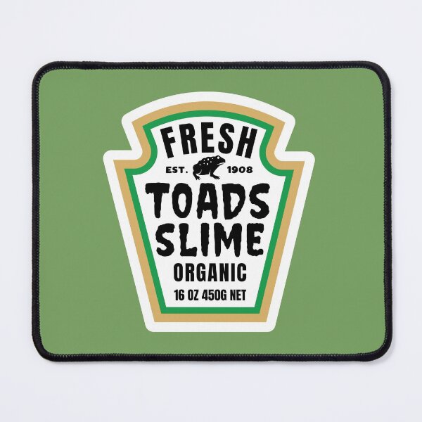 Item preview, Fresh Organic Toad Slime | Halloween Food Label Costume designed and sold by GravitiTees.