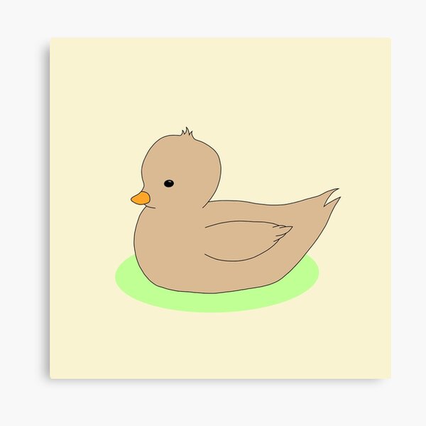 Item preview, Sitting Duck - Brown designed and sold by TheeForestFox Shop.