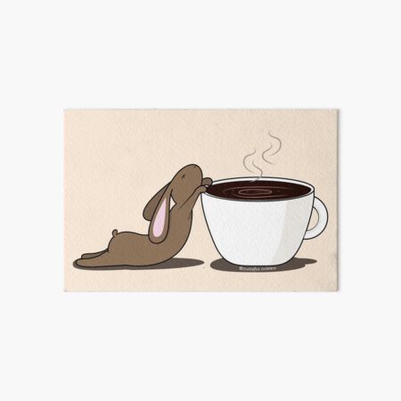 Artikel-Vorschau von Kaffeesüchtiger Bunneh, designt und verkauft von Cutieful Critters.