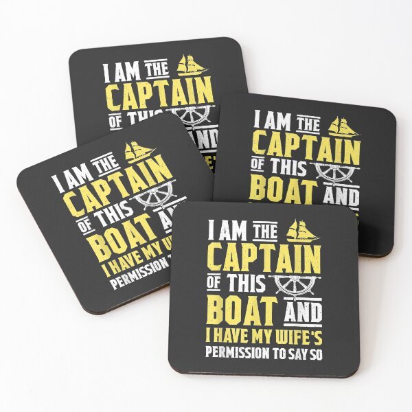 Item preview, I Am The Captain Of This Boat Sailboat Sail Boating Sailing designed and sold by khangko1.