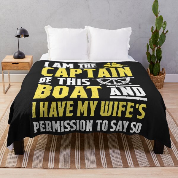 Item preview, I Am The Captain Of This Boat Sailboat Sail Boating Sailing designed and sold by khangko1.