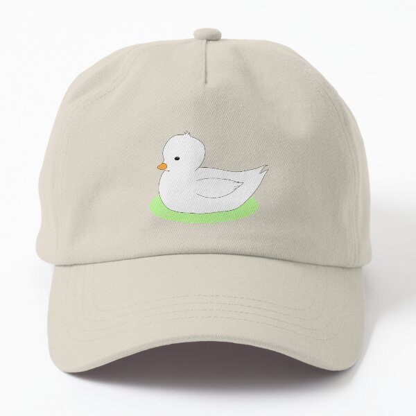 Aperçu de l'œuvre Canard Assis - Blanc créée et vendue par TheeForestFox Shop.