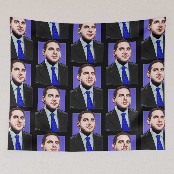 Item preview, Jonah Hill - An illustration by Paul Cemmick  designed and sold by YosiefHoss.