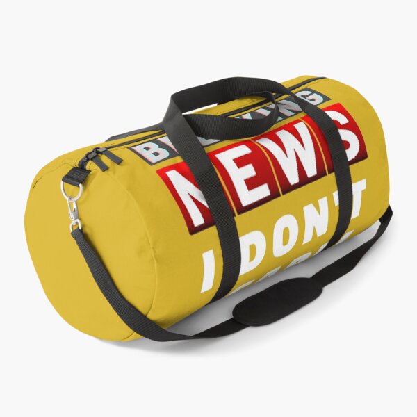 Item preview, Breaking News I Dont Care White designed and sold by ViewerEqualsPhoton.