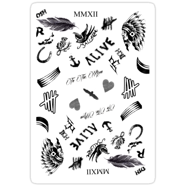 5 seconds of summer tattoos 5 seconds of summer tattoos